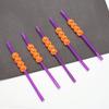 Halloween Decorations, Bars, KTV Restaurants, Halloween Decorations, Pumpkin Straws, Halloween Straws, Party Supplies