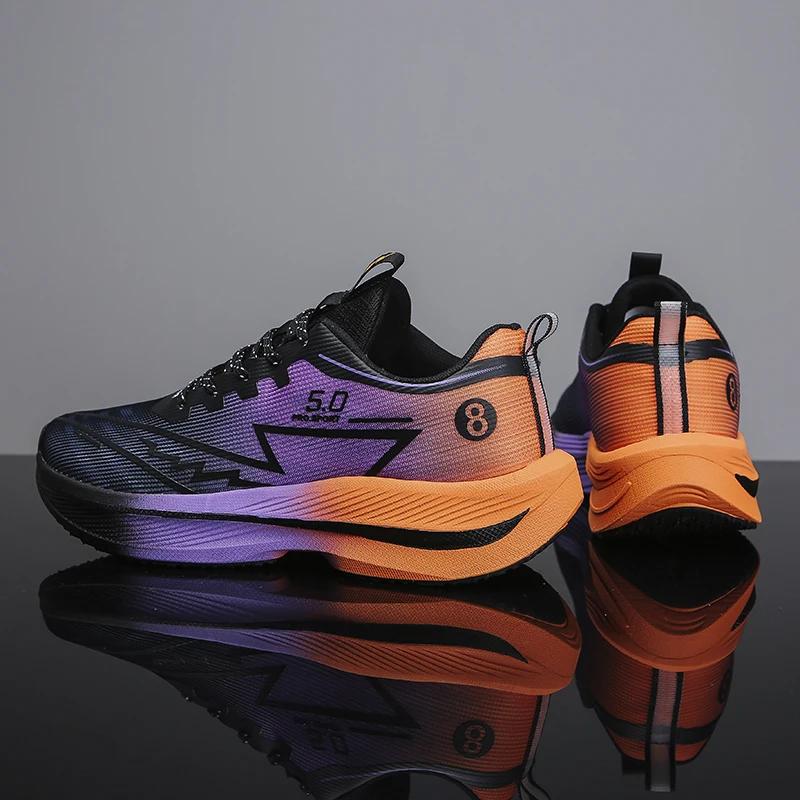 Men Sports Running Shoes Casual Marathon Lightweight Women s  Athletic Nonskid Walking Sneakers Outdoors Couple Shoes 35