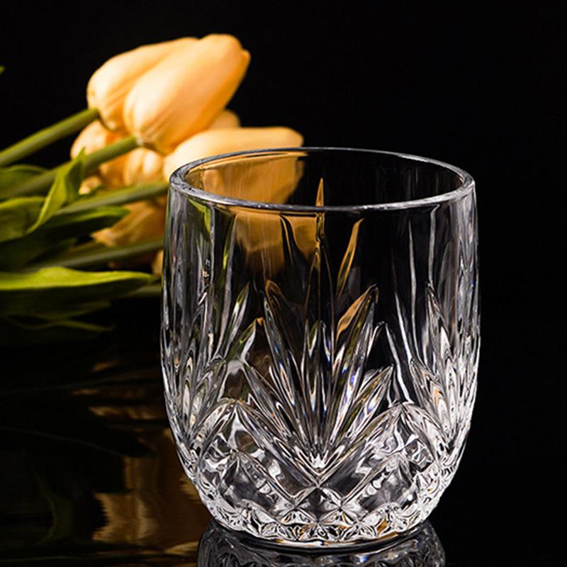320ml Whisky Cup Luxury Cocktail Creative Glasses Drinking Water Bottle Wedding Gifts Household Drinkware Transparent Wine Glass