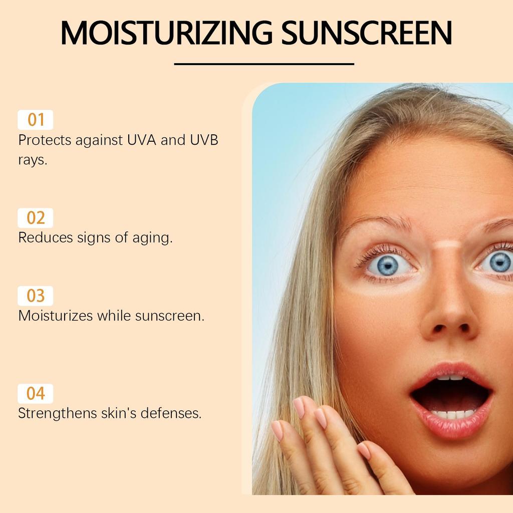 Gentle Hydrating & Protective Face Cream - Lightweight Non-Greasy Formula, Daily & Outdoor Full Skin Protection