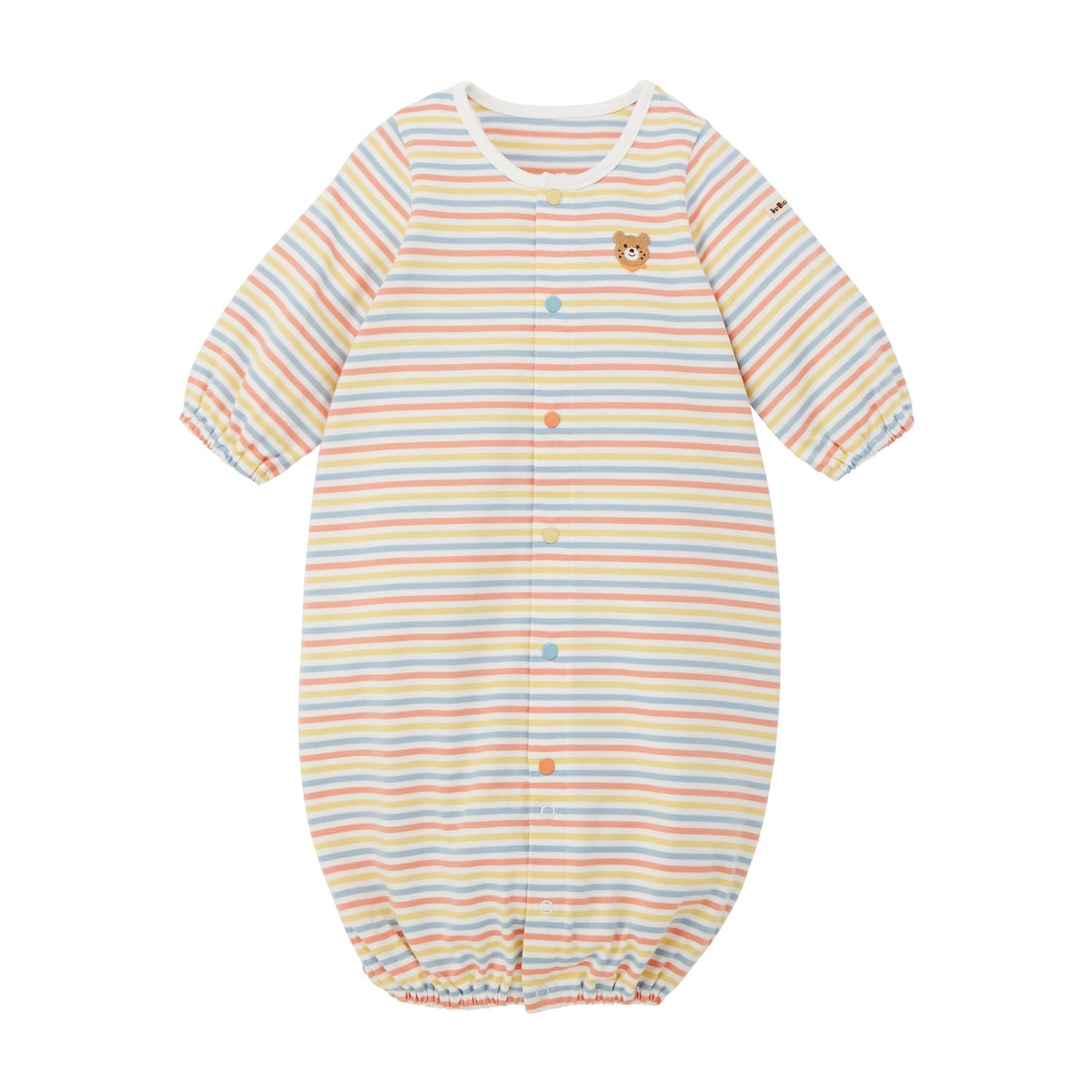 

MIKIHOUSE HOT BISCUITS Two-Way All-in-One, Boys and Girls Baby/Kids Clothing, Multicolor, Size 50 (50-60cm), 70-2614-149