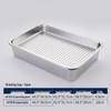 Handun Commercial Stainless Steel Perforated Drain Tray