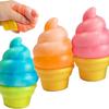 Ice Cream Squeeze Squishy Toy, Stress Relief Fidget Sensory Toy, Anti-Anxiety for Kids, Office Desk Toy for Adults Gift
