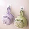 Cartoon Filter Fruit Strainer Double Layer Basket Plate With Handle Cute Plastic Bowl For Kitchens Home Uses