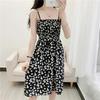 Little Daisy One-Shoulder Plus Size Spaghetti Strap Summer Dress, Waist-Cinched Slimming Women’s Long Dress 2025