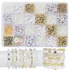 24 Grid Pearl Soft Pottery Sheet Letter Bead Accessories Kit Handmade Diy Beaded Bracelet Necklace Jewelry Accessories