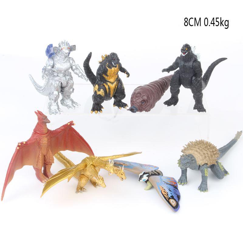 Superior 8pcs Godzilla 2 King Of The Monsters Action Figure Toy Pvc Doll For Kids Gift And Decor