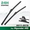 For Hyundai I40 2011-2019 2012 2013 2014 2015 2016 2017 2018 Wiper Front Wiper Blades Windshield Windscreen Window Brush 26"+16