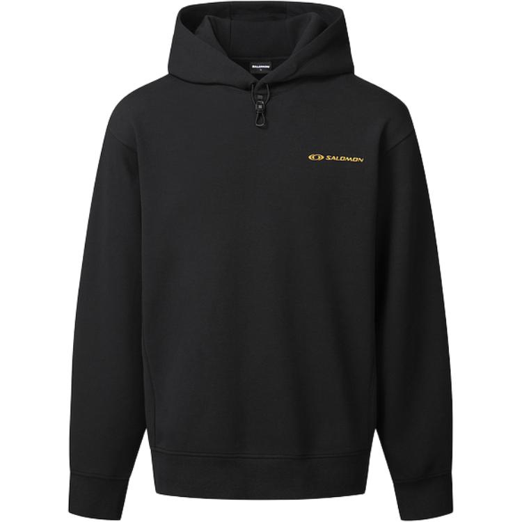 

Salomon Sportstyle Link Sweat Hoodie Men Hoodies Black C25725 S