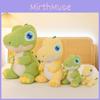 Eyes Cute Big Dinosaur Cartoon Plush Toy Short Pp Cotton Filled Doll Decoration
