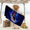 Neymar's Brazilian Brilliance Beach Towel Super Soft Microfiber Quickdry Fabric Comfortable Lightweight Perfect for Traveling Yoga Camping and Swimmin