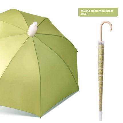 Waterproof Umbrella, Double-Sized Reinforced Long-Handled Umbrella for Men, Wind-Resistant, Extra-Large Straight Umbrella for Three People, Can Be