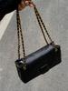 Retro Women's Underarm Shoulder Bags 2026 New Texture PU Leather Chains Messenger Bag Korean Temperament All-match Handbags