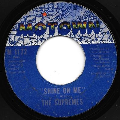 7-Zoll Schallplatte SUPREMES - Stoned Love M1172 Motown 1970 US Soul/Funk Gebraucht