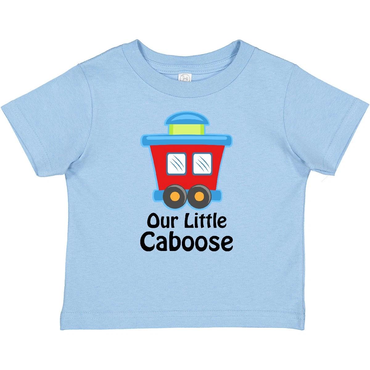 Inktastic Train Our Little Caboose New Baby Baby T-Shirt Kids Car Boys Infant 130