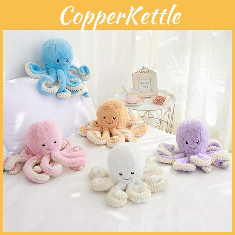 Adorable 15.7'' Octopus Plush Stuffed Toy Pillow For Kids And Home Decor