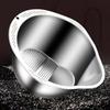 Heavy Duty 304 Stainless Steel Rice Colander - Extra Large Grain Washer & Fruit Strainer Bowl, Rustproof Kitchen Helper Tool