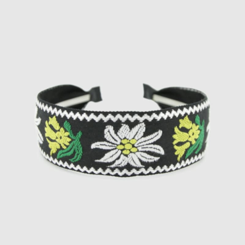 

LALA Цветочная повязка для волос P-Желто-зеленый FREE