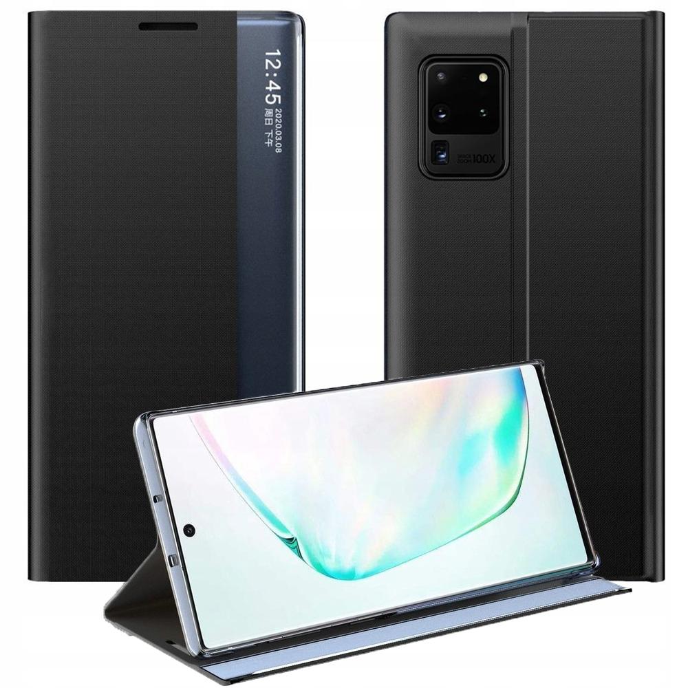 New Sleep Case Pokrowiec Etui Z Klapką Z Funkcją Podstawki Samsung Galaxy A02S Eu Czarny