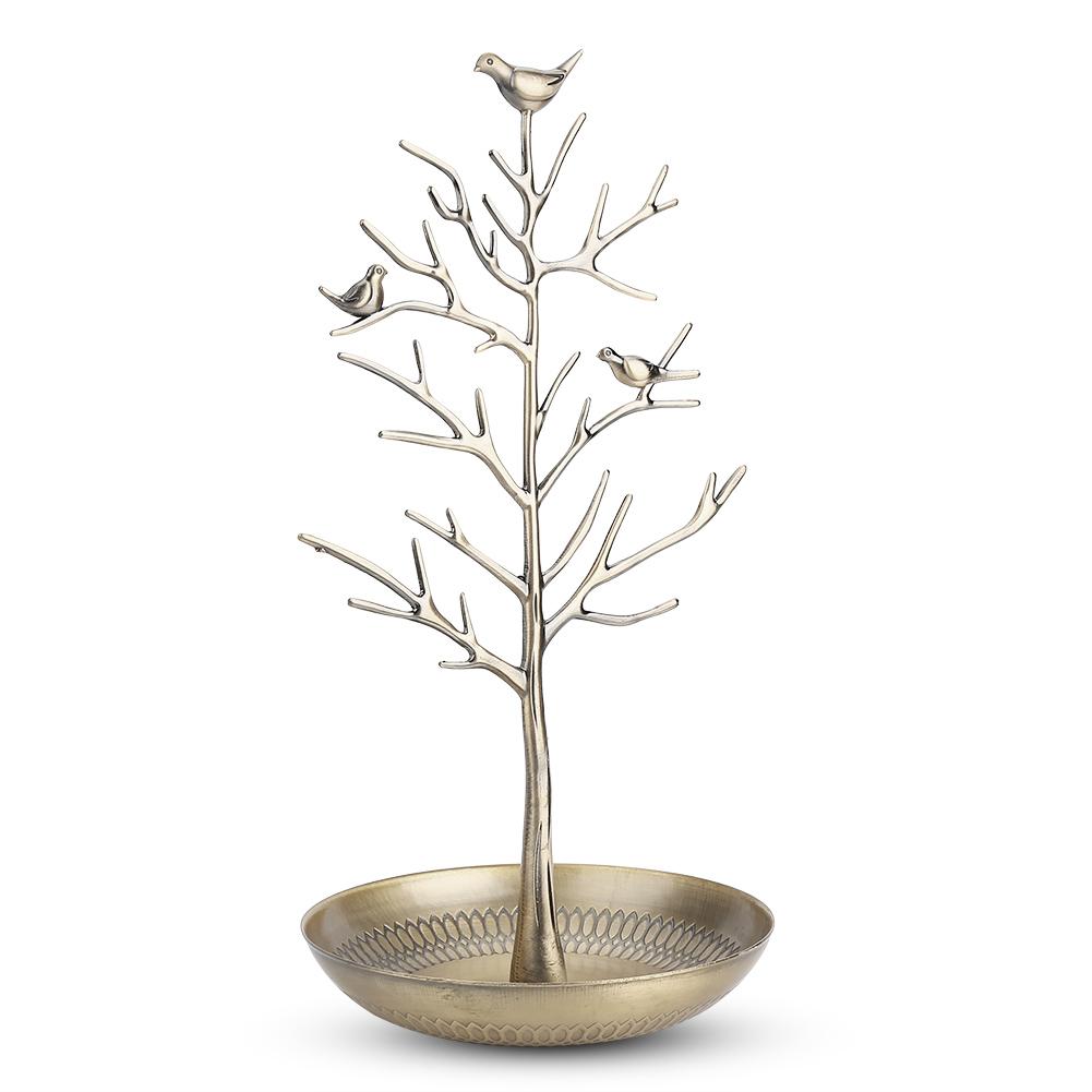 

Модная вешалка-подставка для ожерелья, браслета, дисплей, инструмент для хранения, античная латунь синий