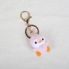 Cute Crochet Penguin Doll Keychain Handmade Knitted Animal Pendant Bag Charm Accessory