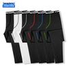 Men's Fleece-Lined Sports Base Layer Pants for Running, Autumn Home Wear, with Lettered Waistband