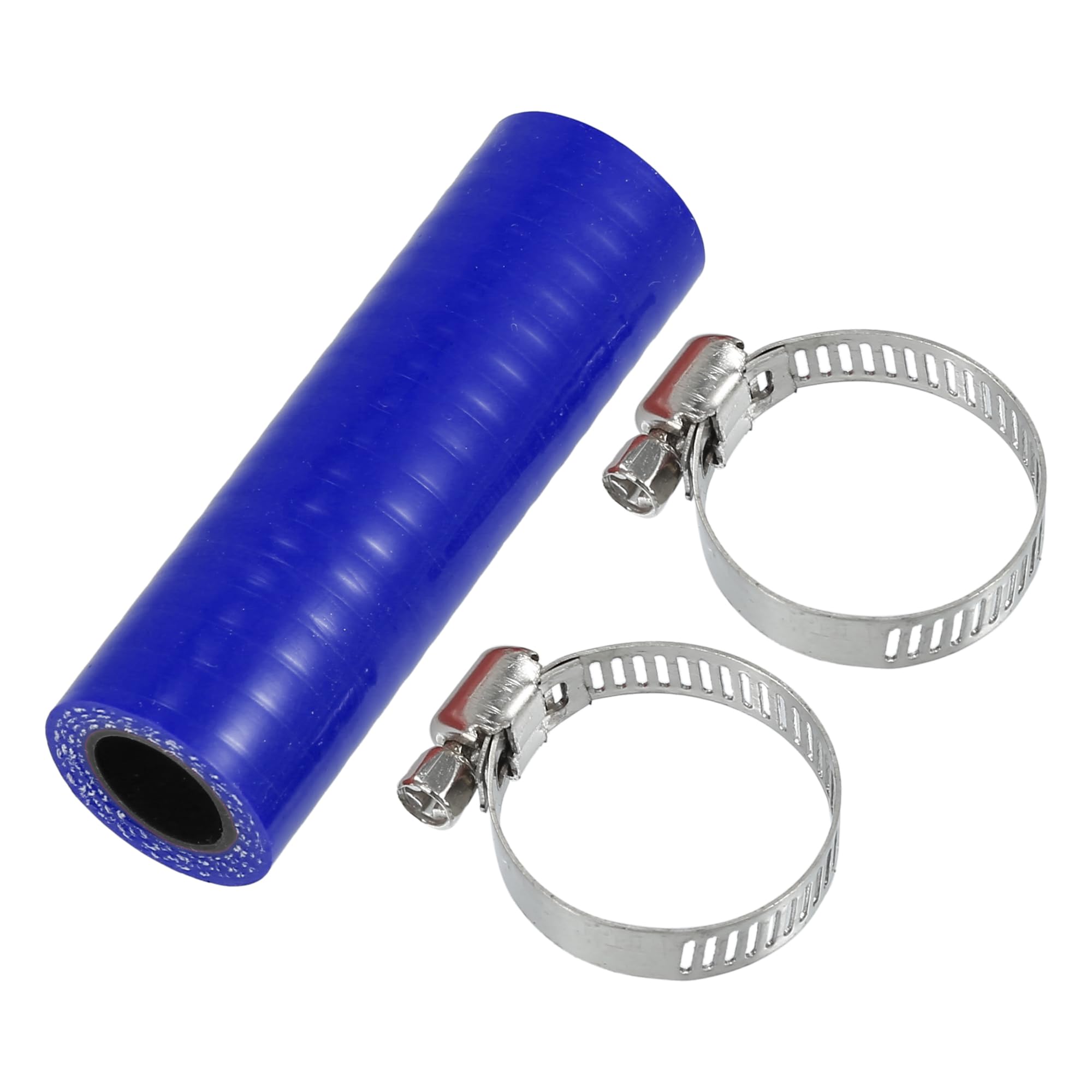 X AUTOHAUX 1 Set Inner Diameter 14mm/0.55  Length 76mm 0° Blue Black Car Silicone Inner diameter 14mm чёрный