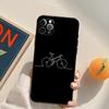 Bike Cycling Art Funda Case For iPhone 16 Pro Max 15 14 11 12 13 Pro Max Mini XR 16e 16 15 Plus Phone Cover