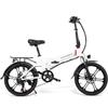 SAMEBIKE 20LVXD30-II Electric Bike 20" Folding Electric Moped Bike 350W Motor 48V 10Ah Battery