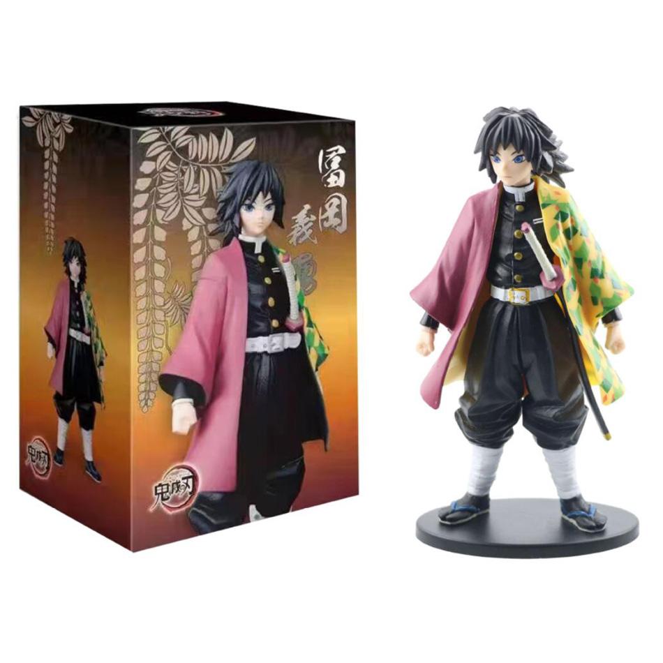 Anime 16CM Demon Slayer Kimetsu No Yaiba Figure Kamado Tanjirou Action Figure Agatsuma Zenitsu Nezuko Warrior PVC Model Toys