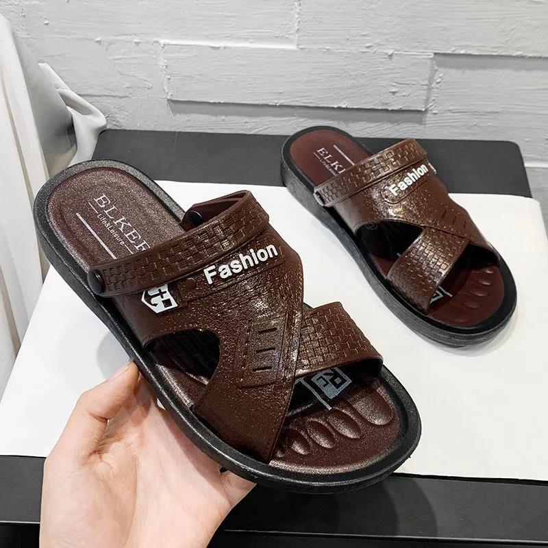 Sandalias para hombre Desenlace Zapatos de playa transpirables para hombre  Sin cordones Usa sandalias soft bottom de doble propósito resistentes  comprar a buen precio — entrega gratuita, reseñas reales con fotos — Joom