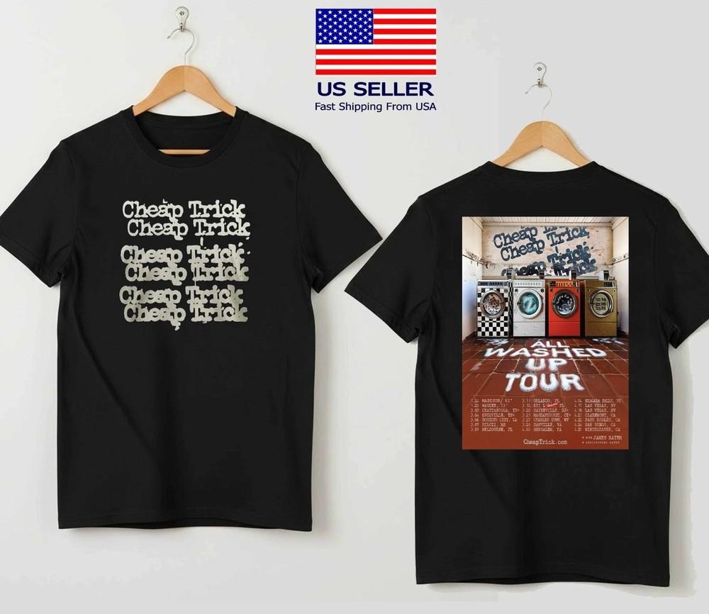 

Cheap Trick All Washed Up 2026 Tour T-Shirt Unisex T-Shirt XXXXL