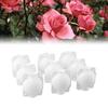 10Pcs Reusable Plant Root Growing Box Plant Rooting Box Shell High Pressure Propagation Ball Garden Graft Box White/Transparent