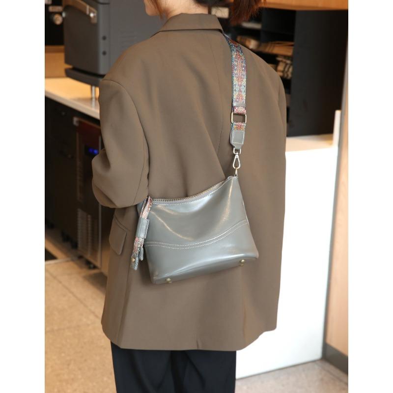 

Новая трендовая ретро-сумка кроссбоди из коровьей кожи растительного дубления высокого класса для повседневных поездок на работу, женская наплечная сумка