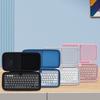 Logitech PEBBLE KEYS 2 K380sGR Thin, Lightweight, Compact Bluetooth Wireless Keyboard (Black Case) - Compatible with Lebakort Protective Case