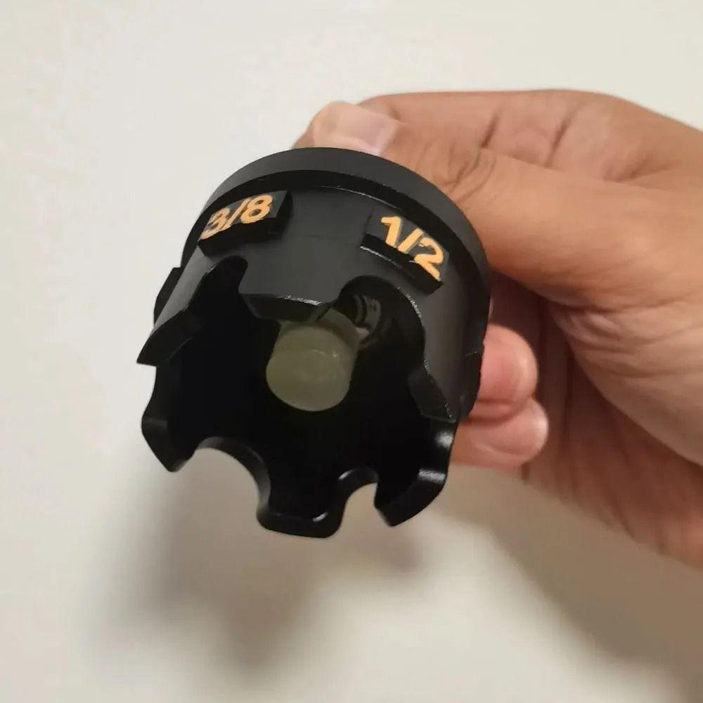 High-Hardness Nut Zipper Drill Attachment 1/2 1/4 3/8 Nut Remover Bolt Extractor Conduit Racks