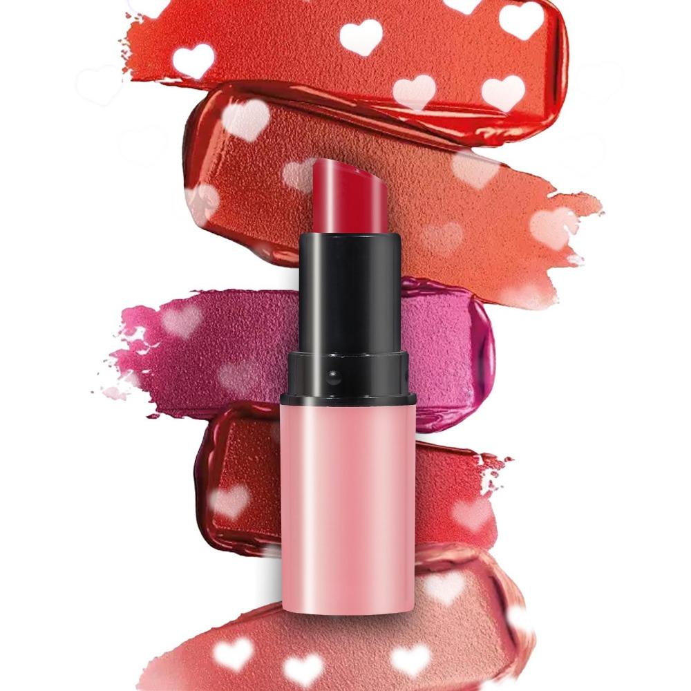 Charming Matte Jelly Lipstick, Lip Makeup, No Fading and No Sticking, Long-lasting and Waterproof, Moisturizing Lip Gloss