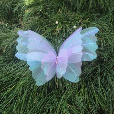 NEW Paper Artificial Butterfly Artificial Flowers 48cm Large Butterfly Large Scale Colorful Background Fake Butterfly Wall