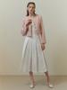 Liel Chou Pleats Skirt (White)