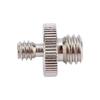1pc 1 4  Male to 3 8  Male Threaded Metal Screw Adapter For Camera Tripod Stand DSLR SLR