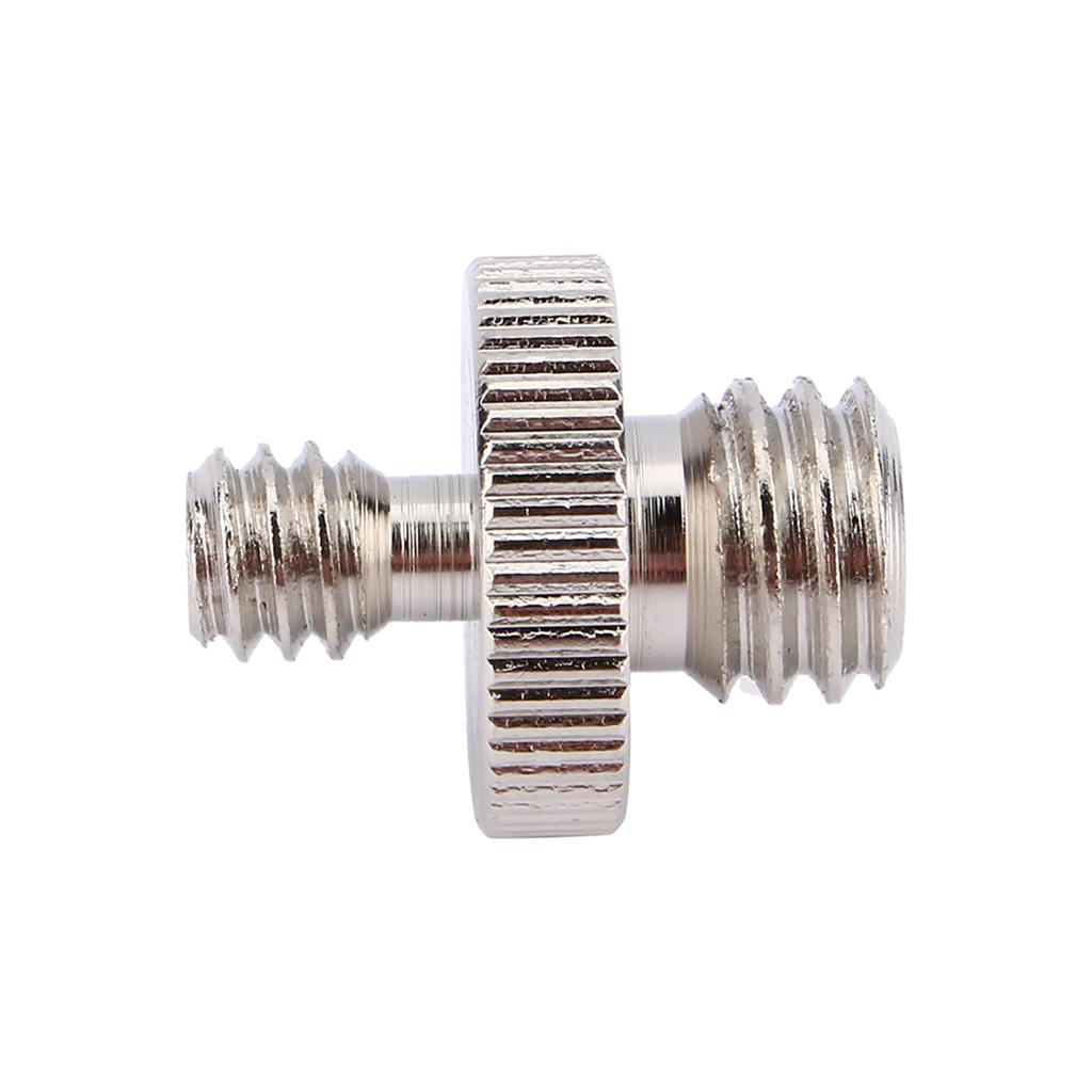 1pc 1 4 Male to 3 8 Male Threaded Metal Screw Adapter For Camera Tripod Stand DSLR SLR