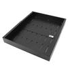 Expandable Pull Out Cabinet Organizer Adhesive Kitchen Carbon Steel Metal Slide Out Drawers Black