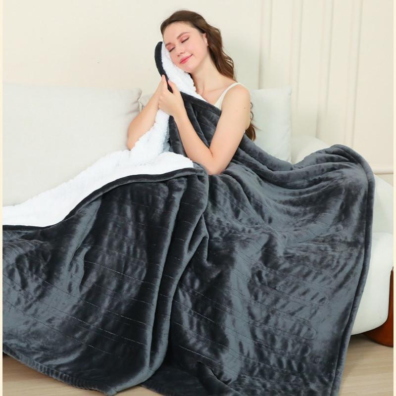 Washable Electric Heating Pad Portable Multifunctional Warm Electric Cover Blanket Winter Household Single Electric Blanket