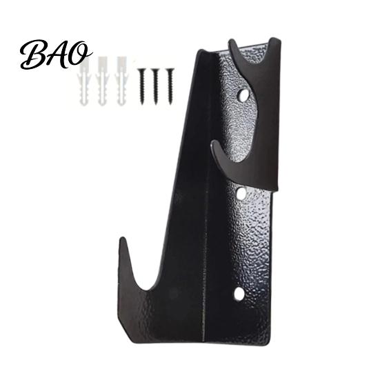 Heavy Duty Metal Hanger Chainsaw Holder Wall Mount Hanger, Storage Rack with Contoured Garage Hook Cradle, Bracket for Garage, Workshop & Tool