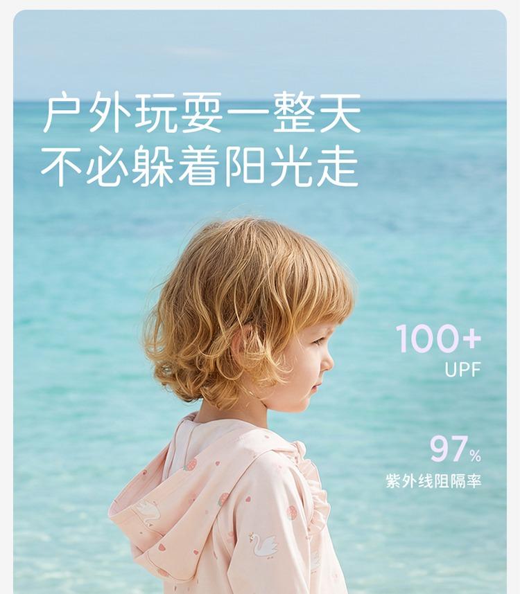 David Bella Girls' UV Protective Jacket Summer New Style Children's Cool Sunshade Jacket Women's Treasure Sunscreen Clothing