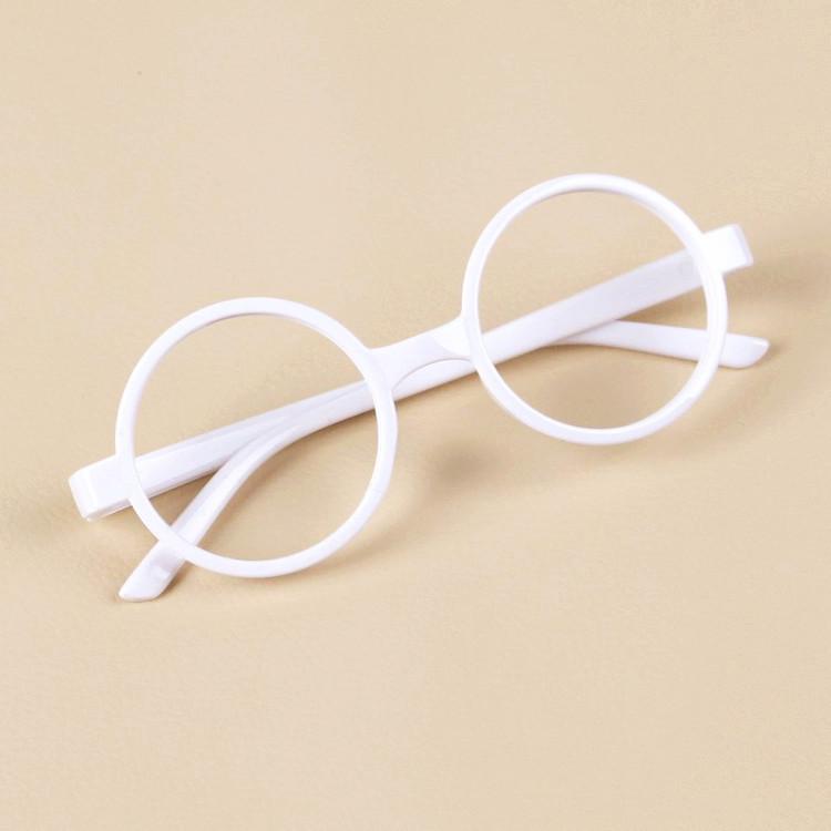 

Модные декоративные очки в круглой оправе в корейском стиле для детей - Без линз, Унисекс, трендовые очки для мальчиков и девочек