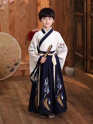 Improved Hanfu Boys 2026 Spring/Autumn Ancient Chinese Prince Costume for Performances