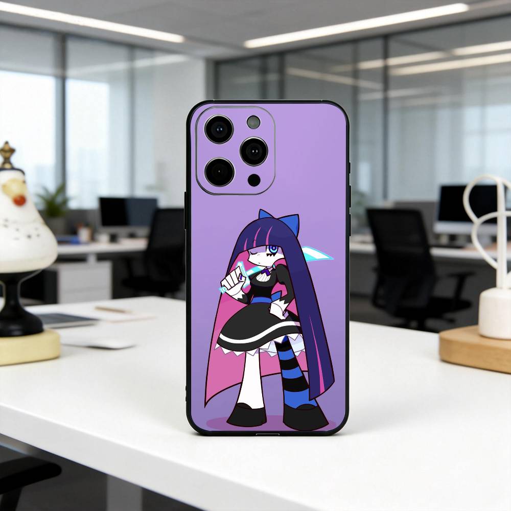Gothic Girl A-Anarchy S-Stocking Phone Case Silicone Soft For IPhone 17 16 15 14 13 12 11 X XR Plus Pro Max Plus