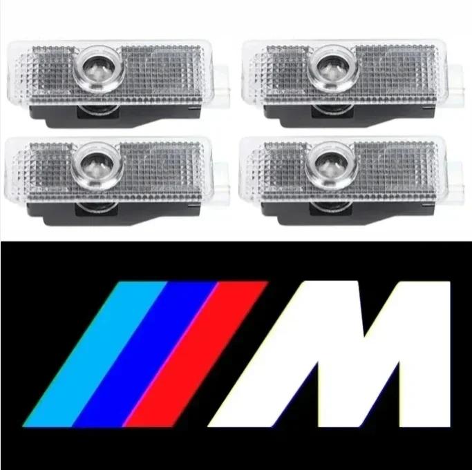 XZDXD1 For BMW Hot 2025 BMW GROUP 4Pcs Car LED HD Door Welcome Projector Laser Lamps For BMW E90 E60 E46 E93 F20 F21 F30 F31 F32 F33 F3