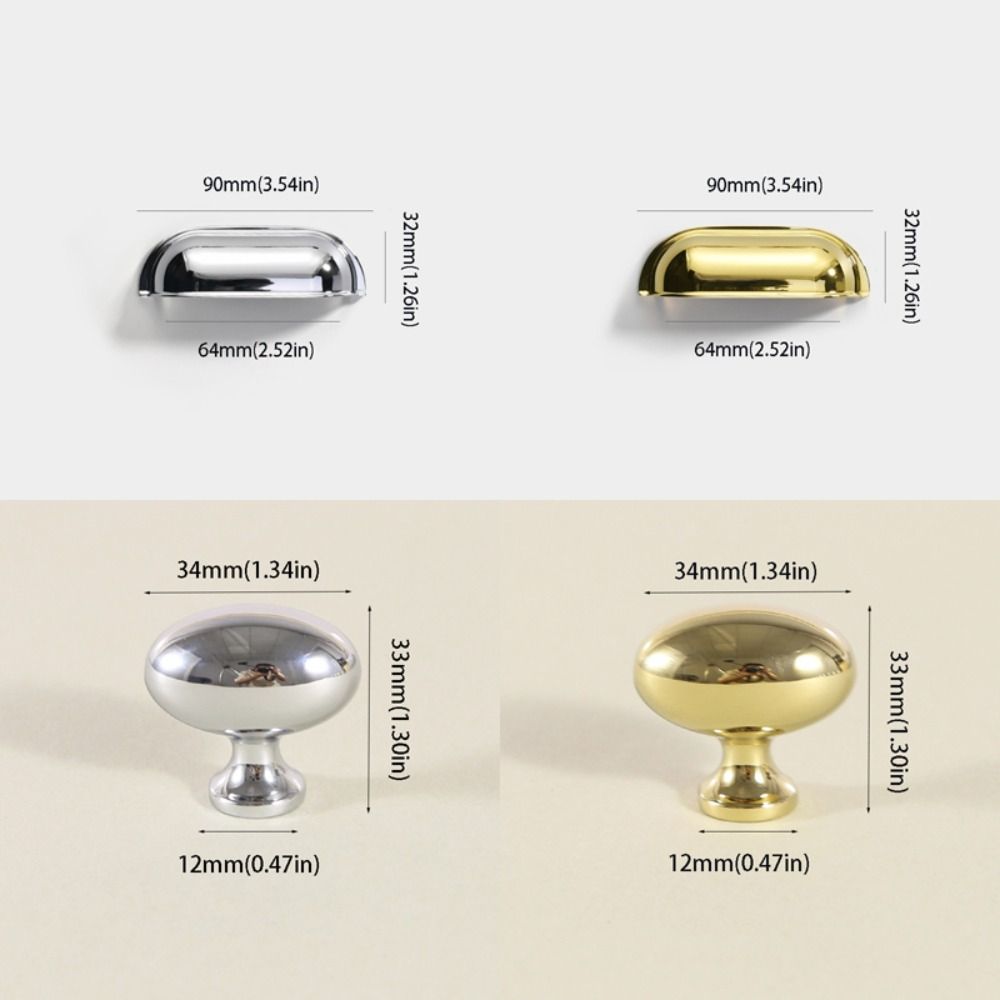 Door Drawer Brass Furniture Handles Silver Solid Cabinet Handles Minimalism Long Door Handles Kitchen